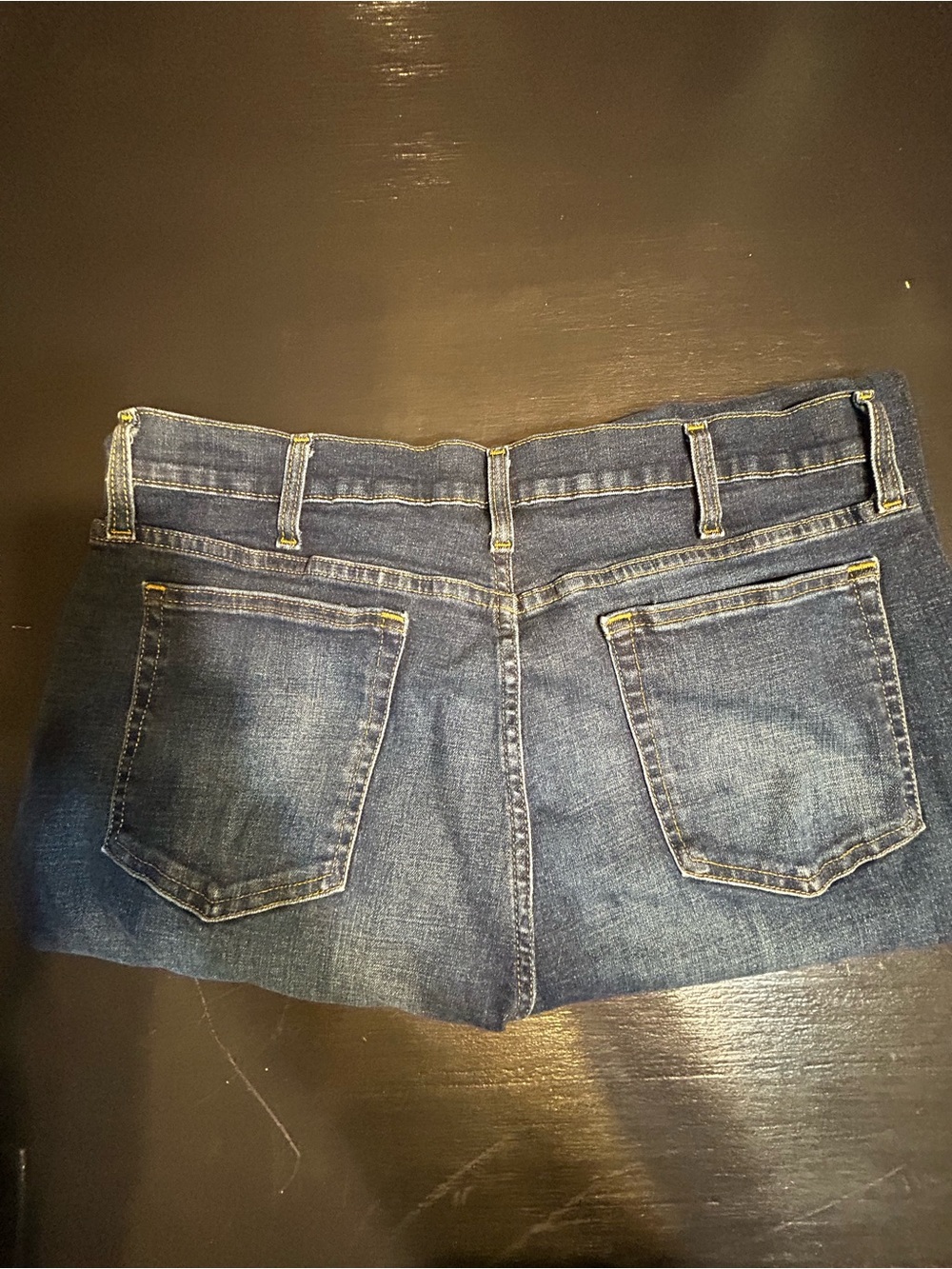 George Men’s Straight Jeans in Deep Blue Denim - Picture 3 of 3